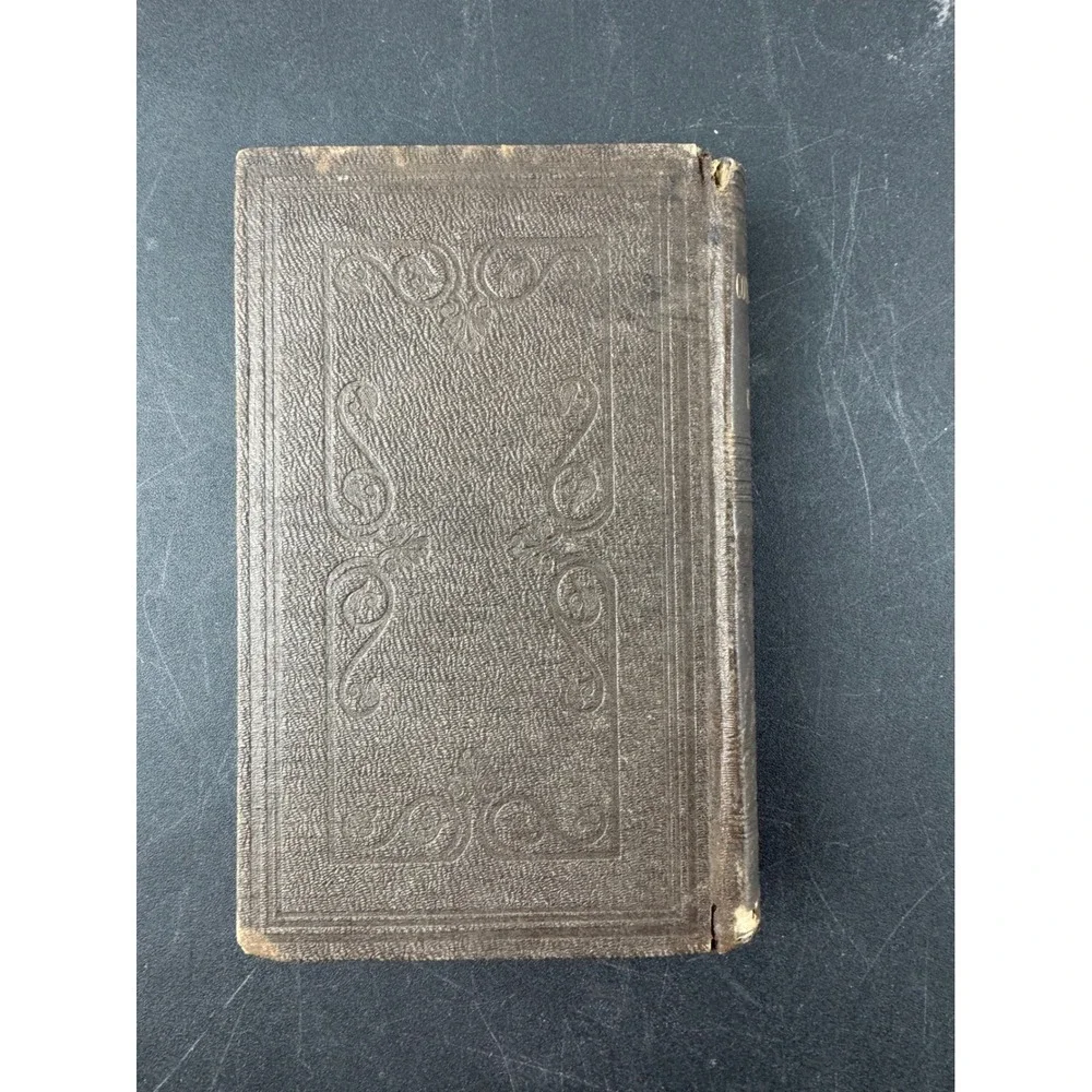 1856 The Constitution of‎ Man George Combe Antique Phrenology Book 5th Edition